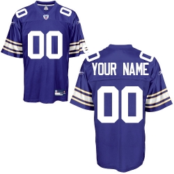 Minnesota Vikings Purple Throwback Customized jersey