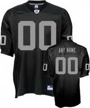 Cheap Oakland Raiders Customized Jerseys Black For Sale