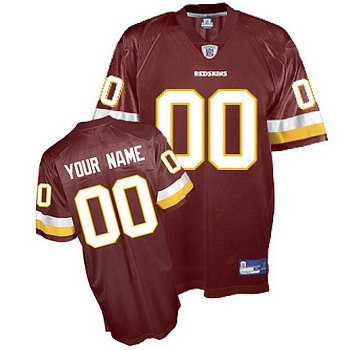 Washington Redskins Customized Jerseys red
