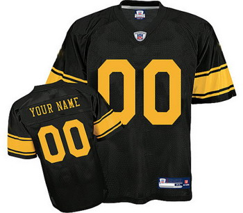 Cheap Pittsburgh Steelers Customized Jerseys black jerseys For Sale