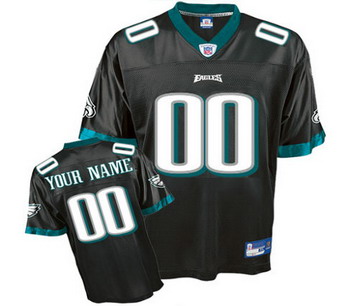 Philadelphia Eagles Customized Jerseys black