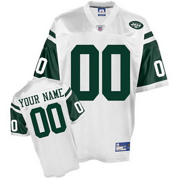 New York Jets Customized Jerseys white