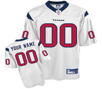 Houston Texans Customized Jerseys White