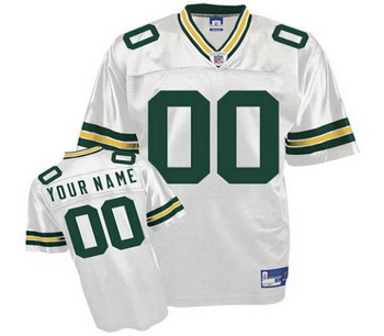 Cheap Green Bay Packers Customized Jerseys White For Sale