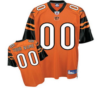 Cheap Cincinnati Bengals Customized Jerseys Orange For Sale