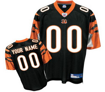 Cincinnati Bengals Customized Jerseys black