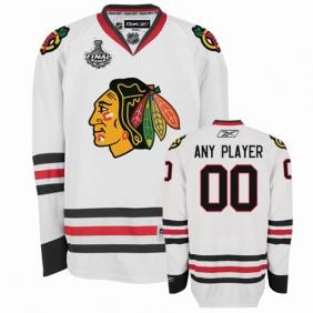 Cheap Chicago Blackhawks New Third Personalized Authentic White Stanley Cup Finals Jersey For Sale
