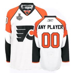 Cheap Philadelphia Flyers Personalized Authentic White Stanley Cup Finals Patch Jersey For Sale
