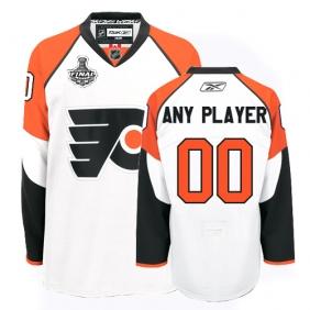 Philadelphia Flyers Personalized Authentic White Stanley Cup Finals Patch Jersey Philadelphia Flyers Personalized Authentic White Stanley Cup Finals Patch Jersey
