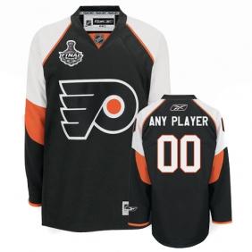 Cheap Philadelphia Flyers Personalized Authentic Black Stanley Cup Finals Patch Jersey For Sale