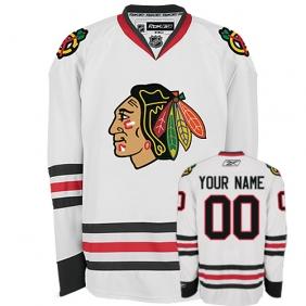Chicago Blackhawks New Third Personalized Authentic White Jersey