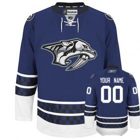 Nashville Predators Third Personalized Authentic Blue Jersey
