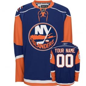 New York Islander Personalized Authentic Dark Blue Jersey