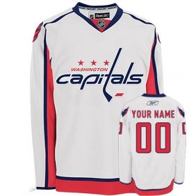Washington Capitals Personalized Authentic White Jersey