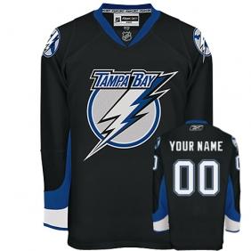 Tampa Bay Lightning Personalized Authentic Black Jersey