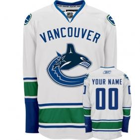 Vancouver Canucks Personalized Authentic White Jersey