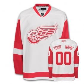Detroit Red Wings Personalized Authentic White Jersey