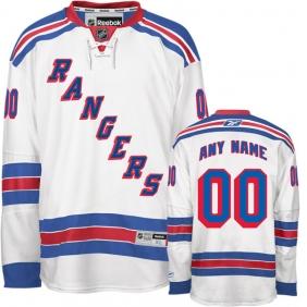 New York Rangers Personalized Authentic White Jersey