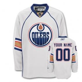 Edmonton Oilerss Personalized Authentic White Jersey