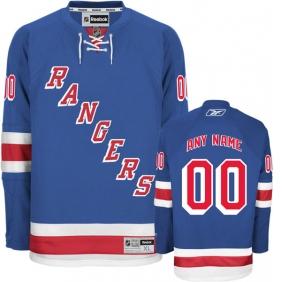 New York Rangers Personalized Authentic Blue Jersey
