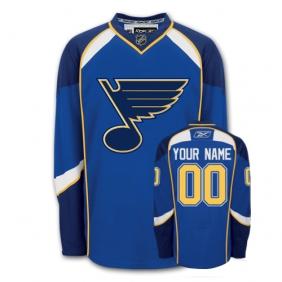 St. Louis Blues Personalized Authentic Blue Jersey St. Louis Blues Personalized Authentic Blue Jersey