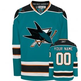 San Jose Sharks Personalized Authentic Blue Jersey San Jose Sharks Personalized Authentic Blue Jersey