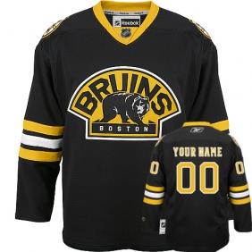 Boston Bruins Third Personalized Black Jersey