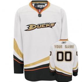 Anaheim Ducks Personalized White Jersey