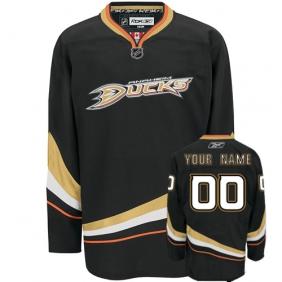 Anaheim Ducks Personalized Black Jersey