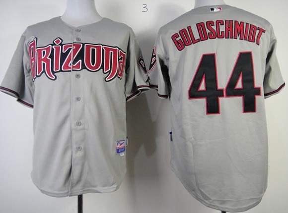 Arizona Diamondbacks 44 Paul Goldschmidt Grey Cool Base MLB Jerseys