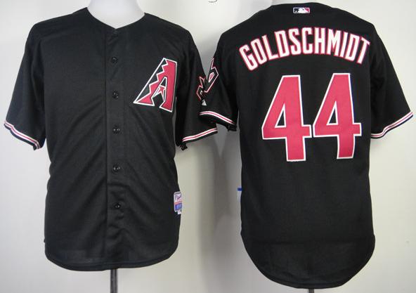 Arizona Diamondbacks 44 Paul Goldschmidt Black Cool Base MLB Jerseys