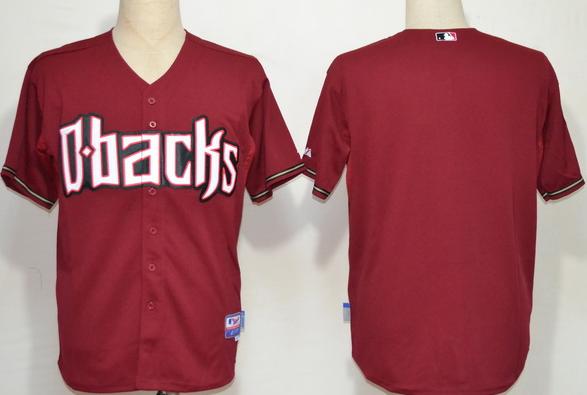 Arizona Diamondbacks Blank Red MLB Jerseys