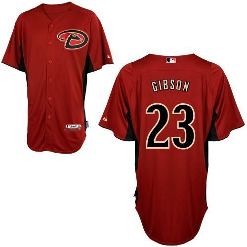 Arizona Diamondbacks 23 Gibson Red MLB Jerseys