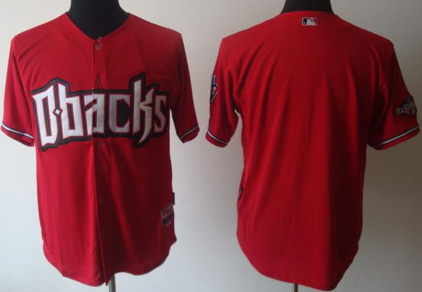Cheap Arizona Diamondbacks Blank Red Cool Base MLB Jersey For Sale