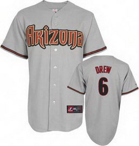Arizona Diamondbacks 6 Drew Gray Baseball Jerseys