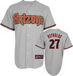Cheap Arizona Diamondbacks 27 Reynolds Grey Baseball Jerseys For Sale