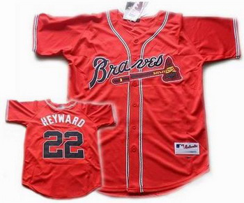 Atlanta Braves 22 Jason Heyward jerseys