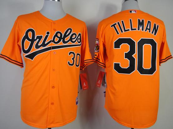 Cheap Baltimore Orioles 30 Chris Tillman Orange MLB Baseball Jersey For Sale