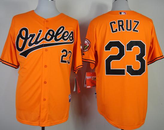 Cheap Baltimore Orioles 23 Nelson Cruz Orange MLB Baseball Jersey For Sale