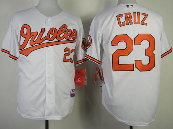 Cheap Baltimore Orioles 23 Nelson Cruz White MLB Baseball Jersey For Sale