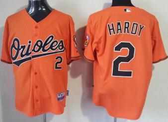 Cheap Baltimore Orioles 2 J.J.Hardy Orange Cool Base MLB Jerseys For Sale