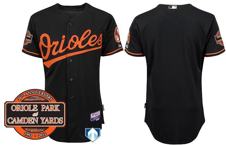 Cheap Baltimore Orioles Blank Black Cool Base MLB Jersey W 20th Anniversary Patch For Sale