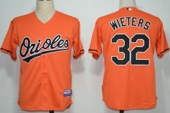 Cheap Baltimore Orioles 32 Wieters Orange MLB Jerseys For Sale