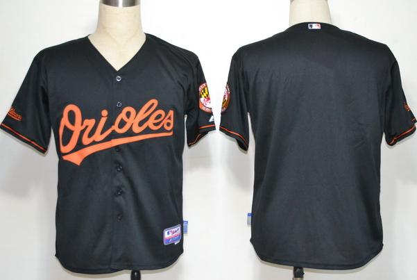 Cheap Baltimore Orioles Blank Black MLB Jerseys For Sale