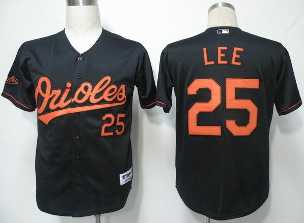 Cheap Baltimore Orioles 25 Lee Black MLB Jersey For Sale