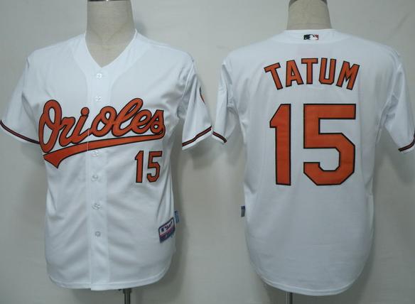 Cheap Baltimore Orioles 15 Tatum White 2011 Cool Base MLB Jersey For Sale