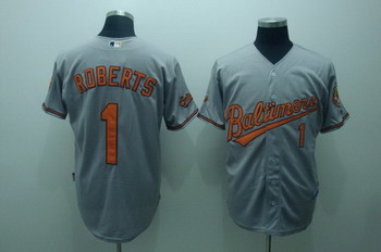 Cheap Baltimore Orioles 1 Brian Roberts Grey Jersey For Sale