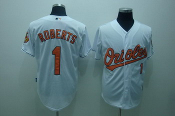 Cheap Baltimore Orioles 1 ROBERTS white cool base Jersey For Sale