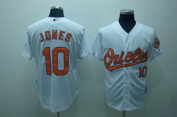 Cheap Baltimore Orioles 10 Adam Jones white Baseball Jersey For Sale