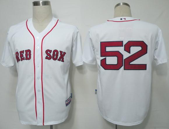 Cheap Boston Red Sox 52 Jenks White Cool Base MLB Jersey For Sale